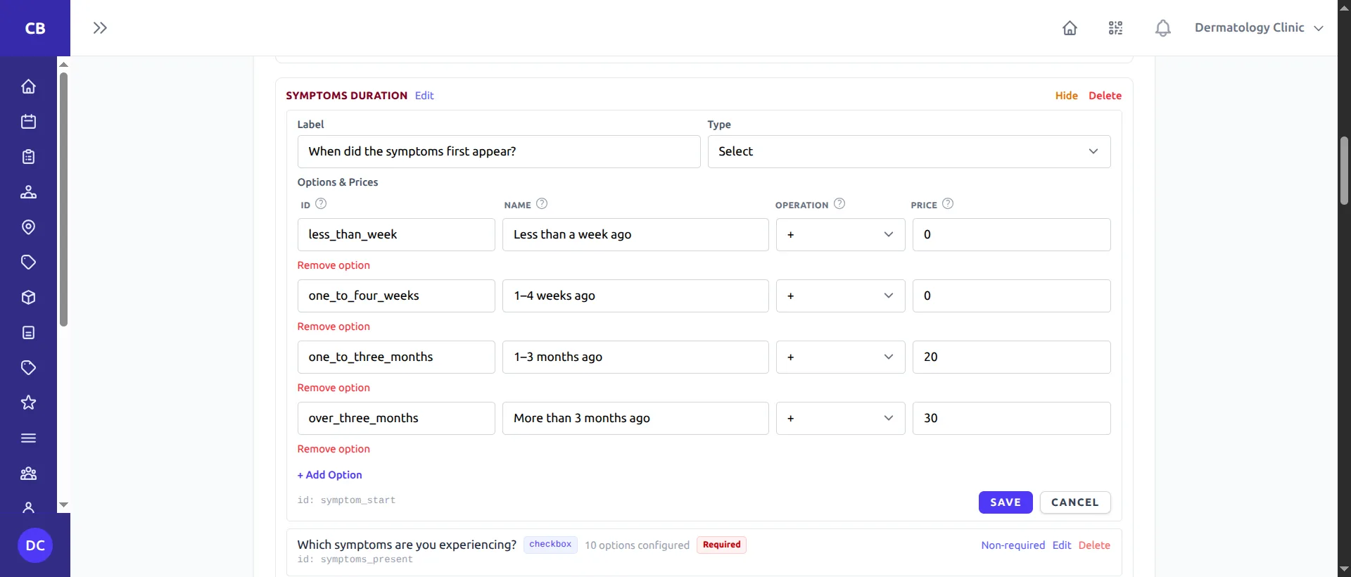 Refine the form with AI using a plain-language prompt